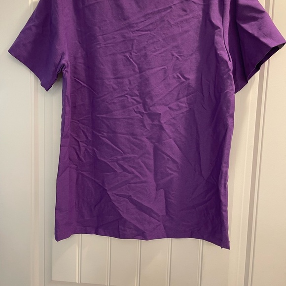 FIGS Leon Mens Scrub Top S digital grape color like new condition - Picture 4 of 7